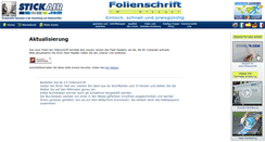 Desktop Screenshot of de.stickair.com