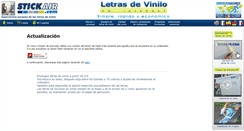 Desktop Screenshot of es.stickair.com